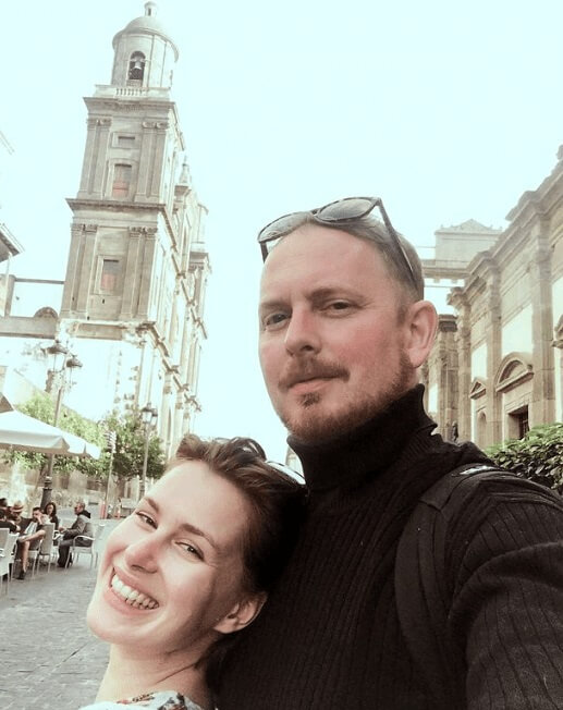 Anna-Maria Sieklucka with her boyfriend image