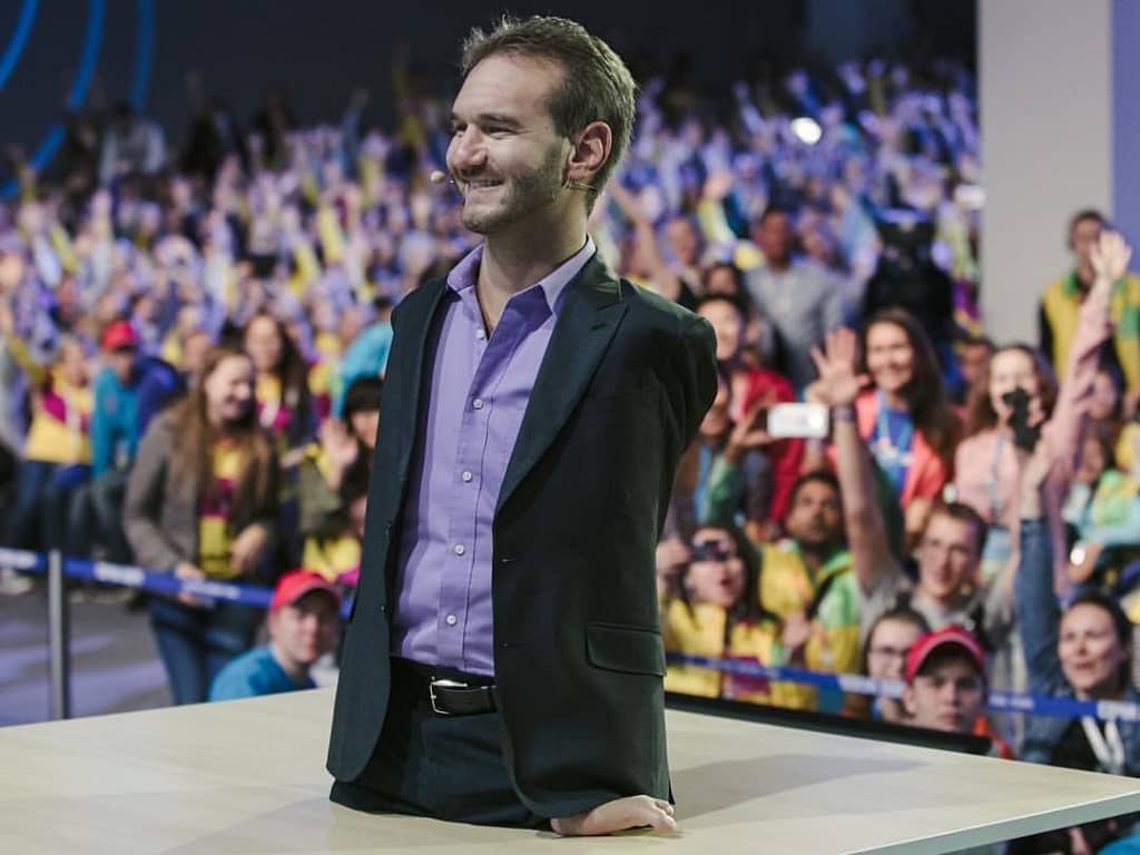 Vujicic nick Born without