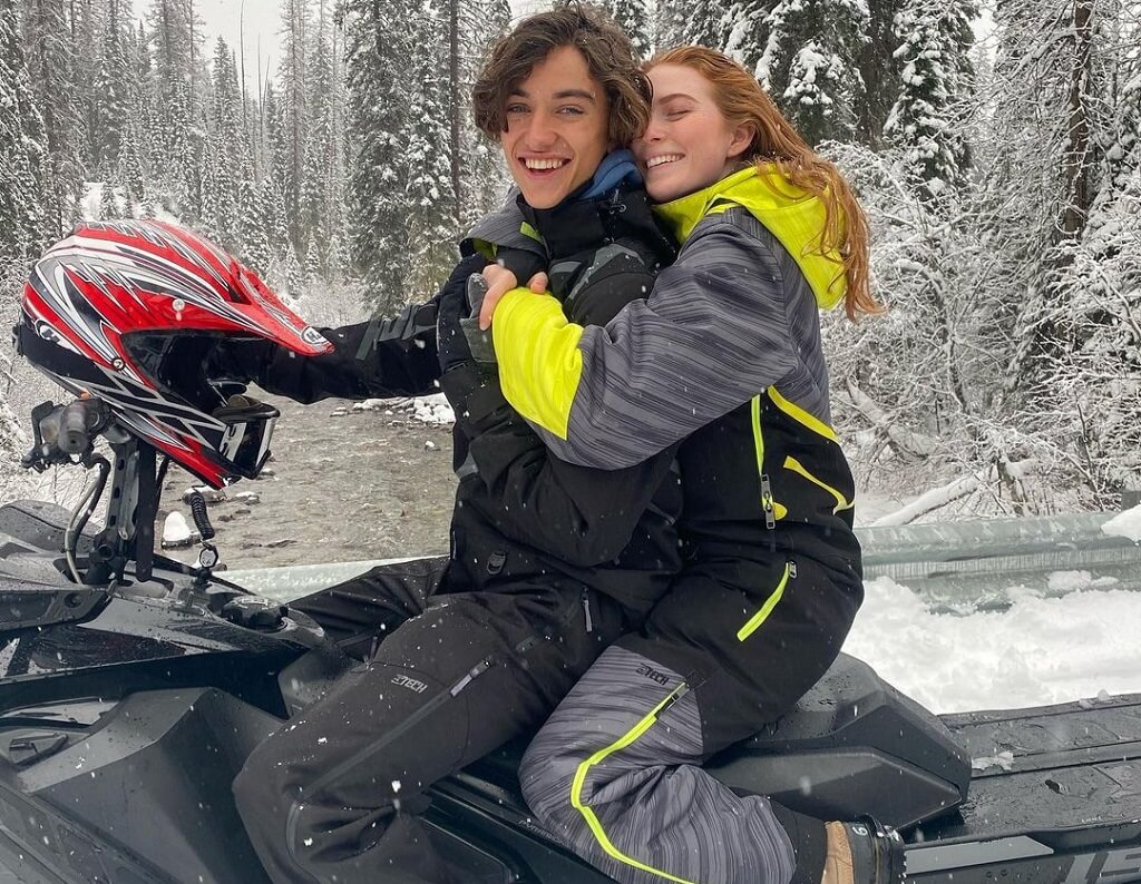 Gavin Casalegno girlfriend Larsen Thompson
