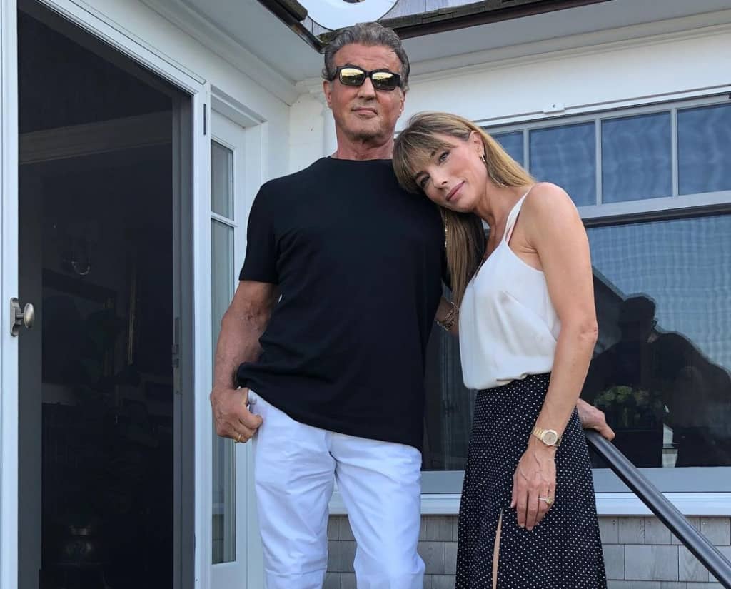 jennifer flavin and sylvester stallone together
