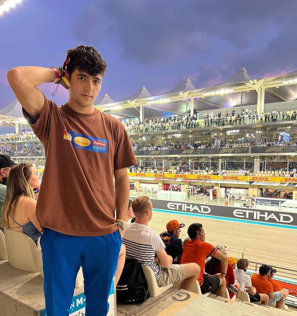 Ben Morris in stadium