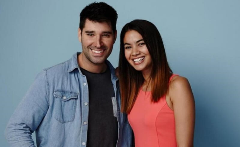 Melanie Perkins and husband Cliff Obrecht 