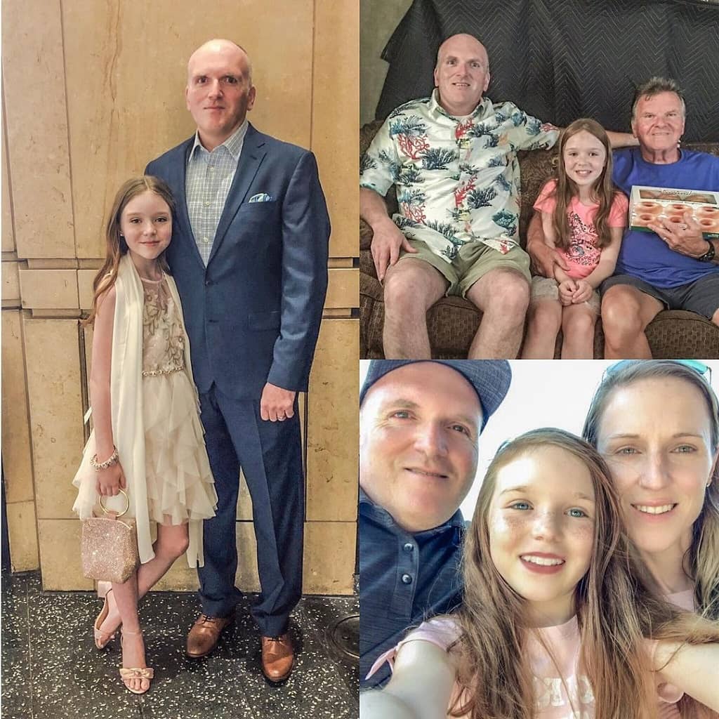 Summer Fontana and her father