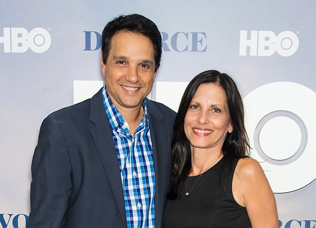 Ralph Macchio image with wife