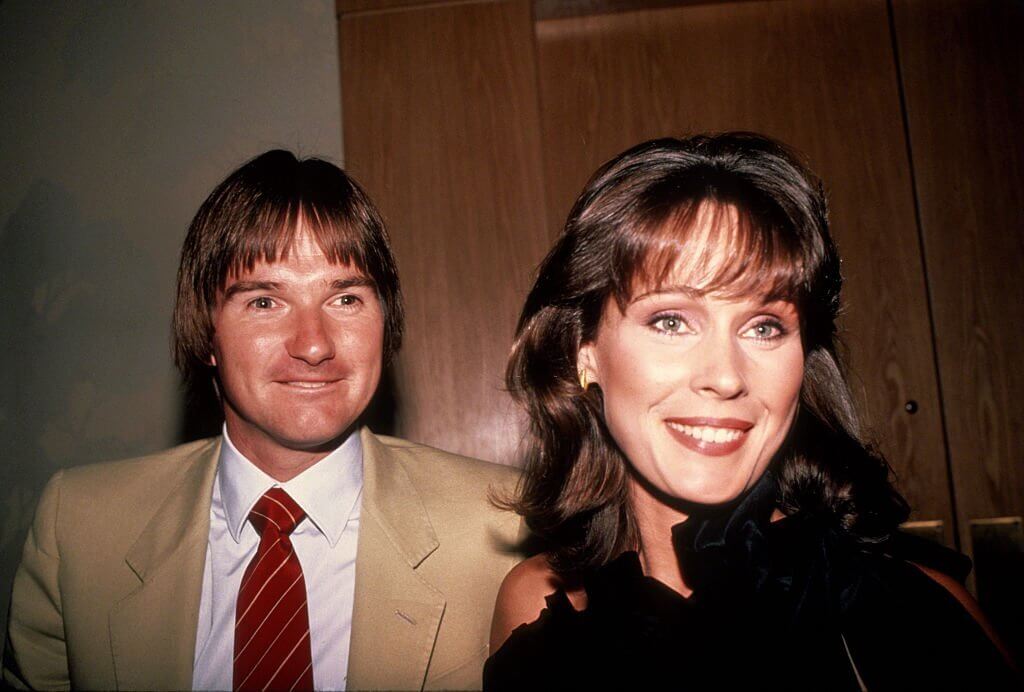 Patti McGuire and Jimmy Connors