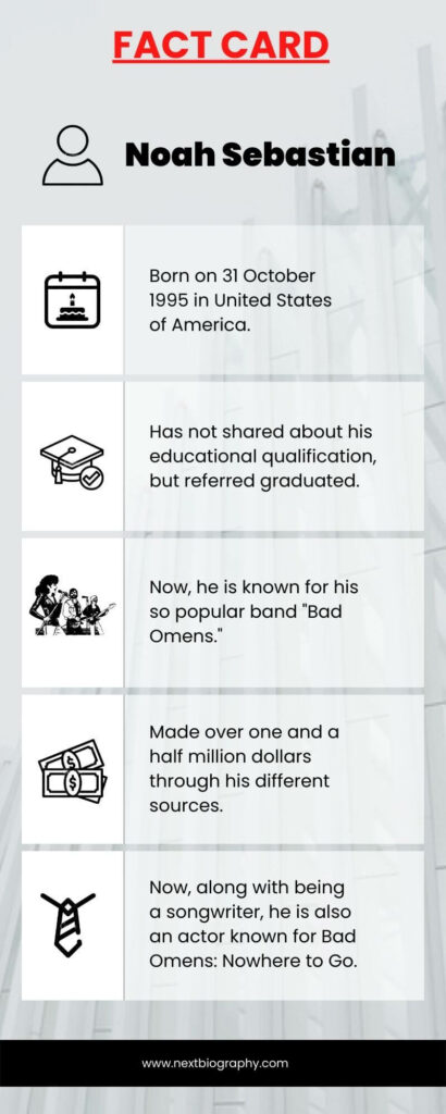 noah sebastian biography