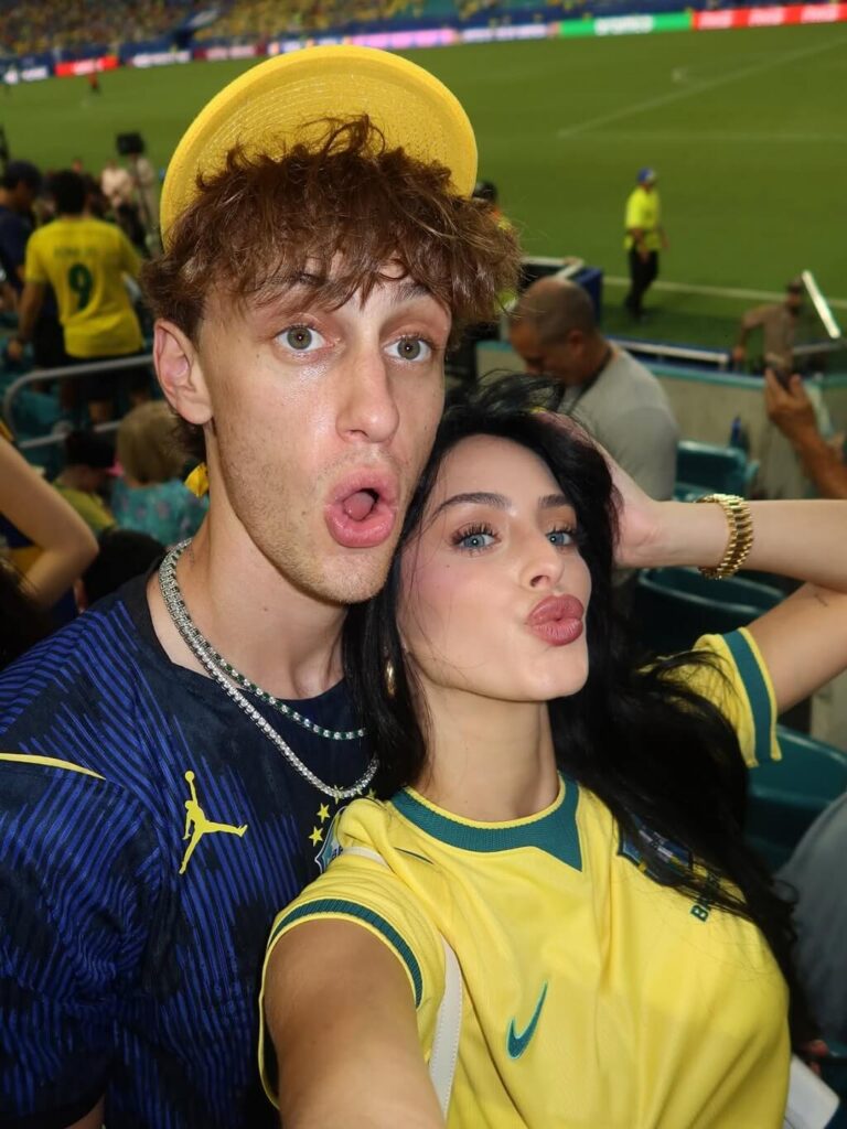 Camilla Araujo with Owen Lynch
