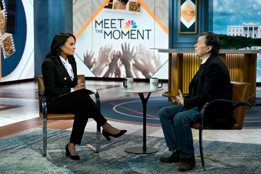 Kristen Welker during Meet The Moment show