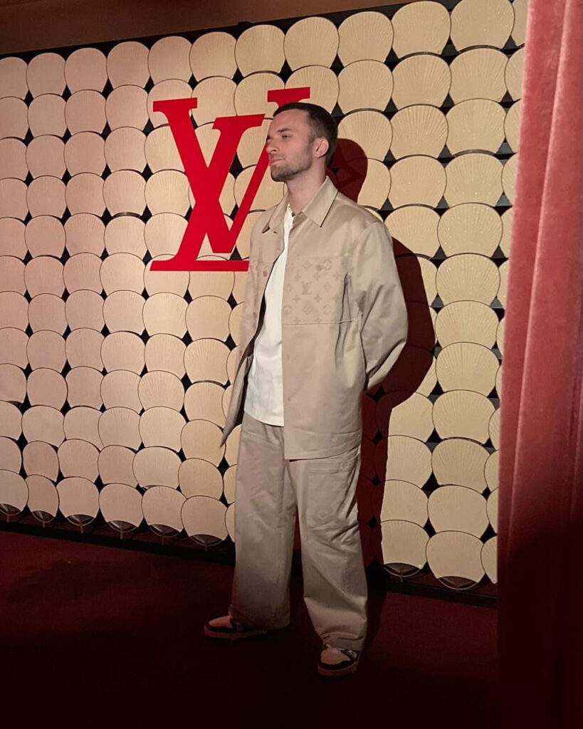 Squeezie during event