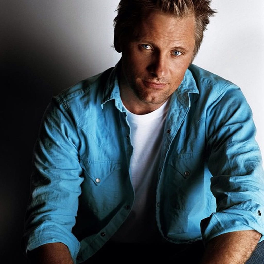 Viggo Mortensen during photoshoot
